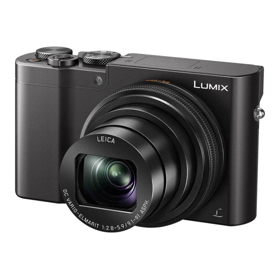 Panasonic LUMIX DMC-TZ100 Beknopte Gebruiksaanwijzing