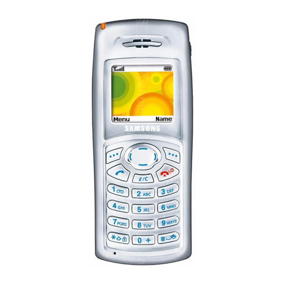 Samsung SGH-C100 Gebruiksaanwijzing