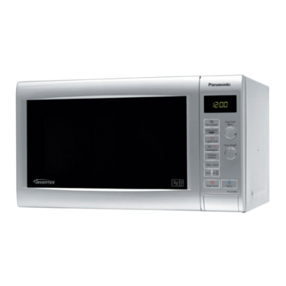 Panasonic NN-GD569M Gebruiksaanwijzing