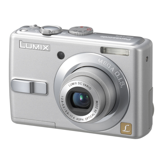 Panasonic Lumix DMC-LS75 Gebruiksaanwijzing