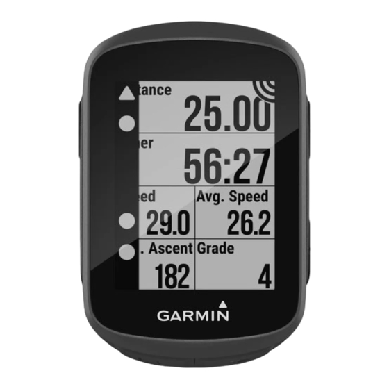 Garmin EDGE 130 Gebruikershandleiding