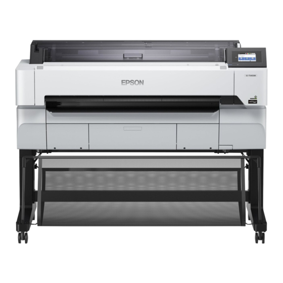 Epson SC-T5400M Series Bedieningshandleiding