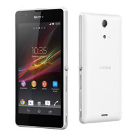 Sony Xperia ZR C5502 Gebruikershandleiding