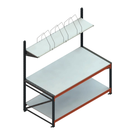 begra BT Werktafel BM134-0013-A Montagehandleiding