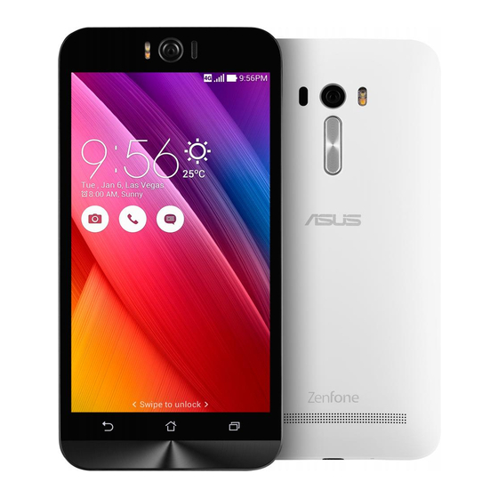 ASus ZenFone Selfie Z00UD Gebruikershandleiding