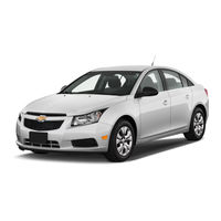 Chevrolet Cruze 2013 Instructieboekje