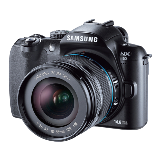 Samsung NX10 Snelstartgids