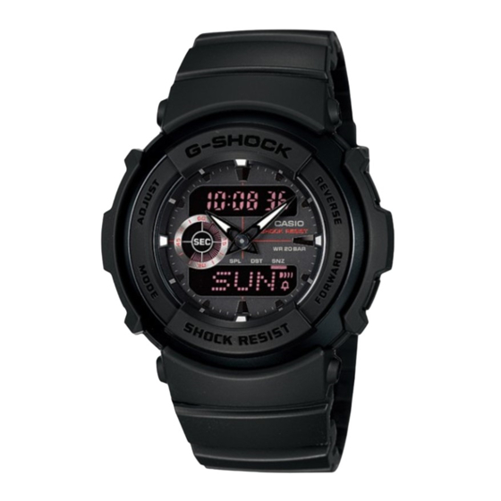 Casio 3750 Gebruiksaanwijzing