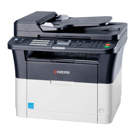 Kyocera FS-1025MFP Gebruikershandleiding