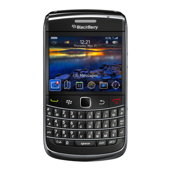 Blackberry Bold 9700 Gebruikershandleiding