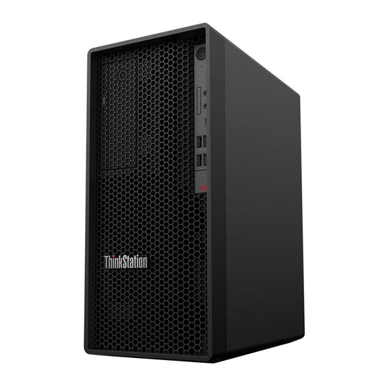 Lenovo ThinkStation P350 Gebruikershandleiding