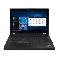 Lenovo ThinkPad P15p Gen 2 Gebruikershandleiding