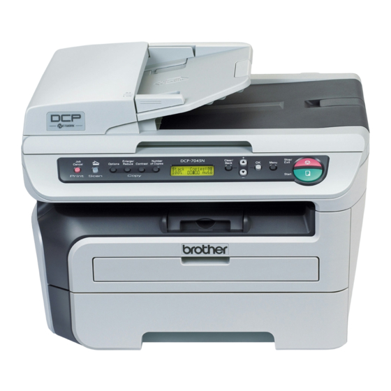 Brother DCP-7030 Gebruikershandleiding