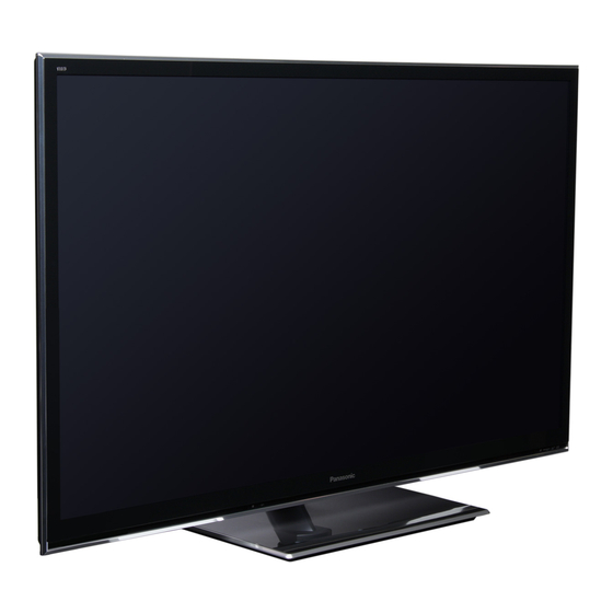 Panasonic VIERA TX-P50VT50E Gebruiksaanwijzing