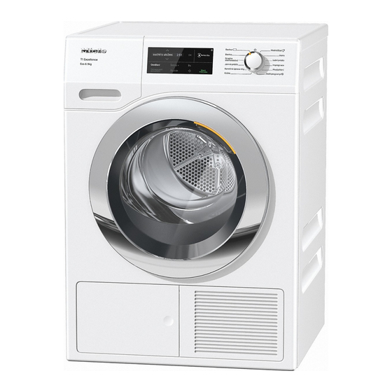 Miele TEJ 675 WP Gebruiksaanwijzing