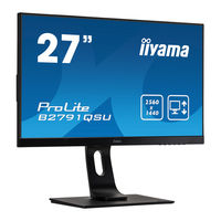 Iiyama ProLite PL2791Q Gebruiksaanwijzing