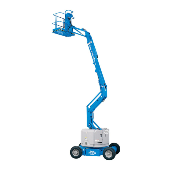 Genie Z-34/22 Bi-Energy Bedieningshandleiding