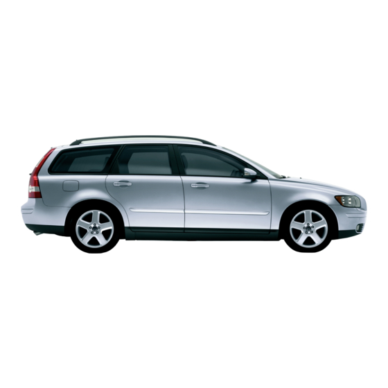 Volvo V50 2006 Instructieboekje