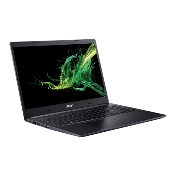 Acer Aspire 5 A515-54 Gebruikershandleiding