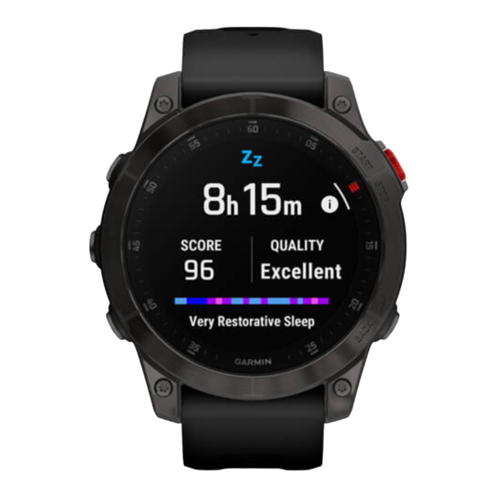 Garmin EPIX GEN 2 Gebruikershandleiding