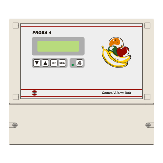 VDH Products PROBA 4 Gebruiksaanwijzing