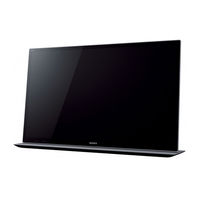 Sony BRAVIA KDL-40HX853 Gebruiksaanwijzing