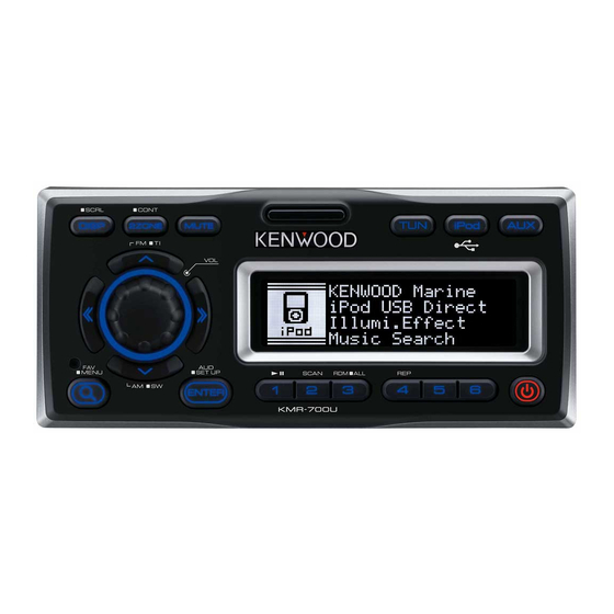 Kenwood KMR-700U Gebruiksaanwijzing