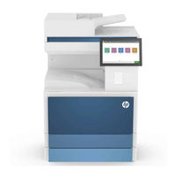 HP LaserJet Managed Flow MFP E73140z Bedieningshandleiding