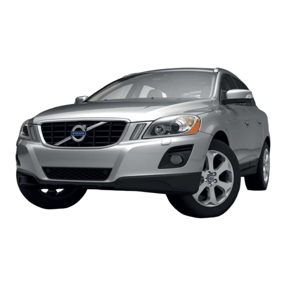 Volvo XC60 2010 Gebruiksaanwijzing