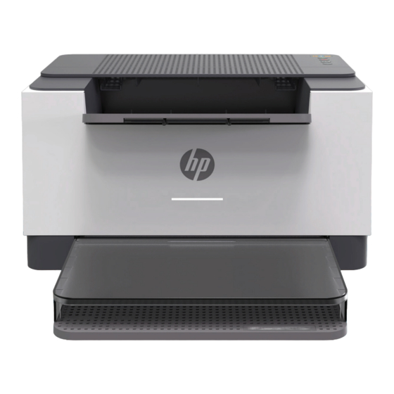 HP LaserJet M207e Series Gebruikershandleiding