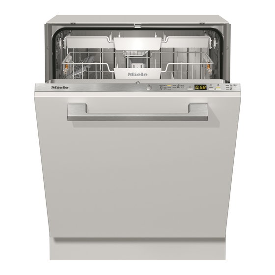 Miele G 5050 Gebruiksaanwijzing