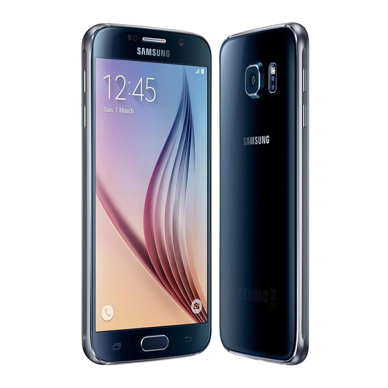 Samsung Galazy S6 Gebruiksaanwijzing