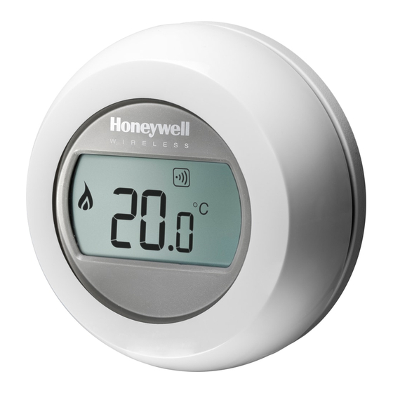 Honeywell T87M Gebruiksaanwijzing