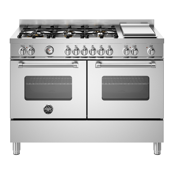 Bertazzoni MASTER Series Handleiding