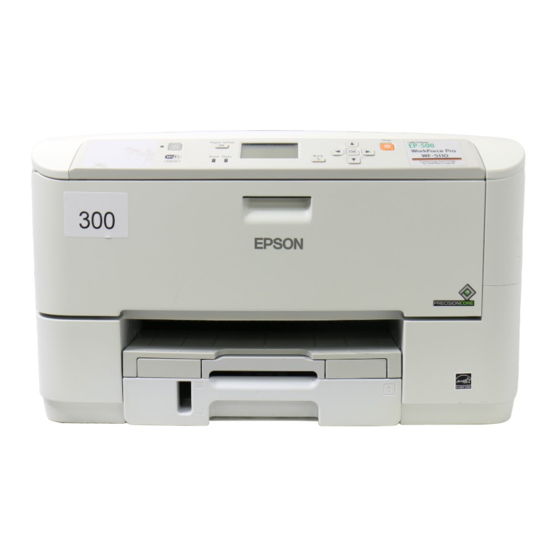 Epson WorkForce Pro WF-5110 Gebruikershandleiding