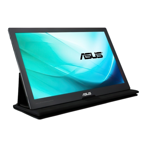 ASus MB169C plus Gebruikshandleiding