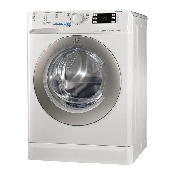 Indesit XWE 101484 Gebruiksaanwijzing