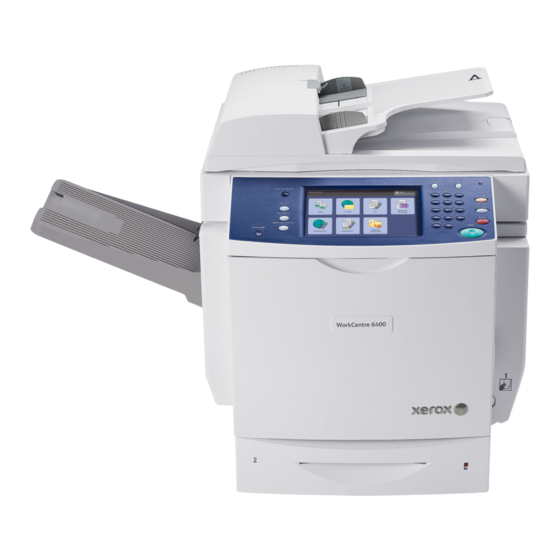 Xerox WorkCentre 6400 Gebruikershandleiding