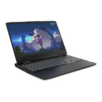 Lenovo IdeaPad Gaming 3 15IHU6 Gebruikershandleiding