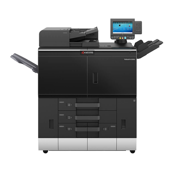 Kyocera TASKalfa Pro 15000c Gebruikershandleiding