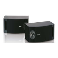 Bose 301 V Direct/Reflecting Series Gebruiksaanwijzing