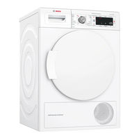 Bosch WTW84563NL Gebruiksaanwijzing En Plaatsingshandleiding