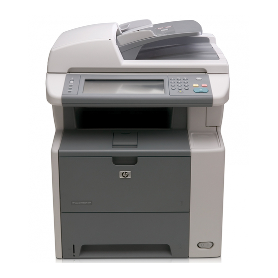 HP M3027MFP Gebruikershandleiding