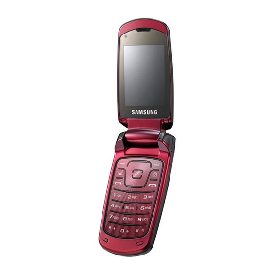 Samsung GT-S5510 Gebruiksaanwijzing