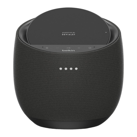 Belkin SOUNDFORM ELITE Installatiehandleiding