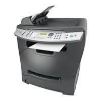 Lexmark MFP X340n Gebruikershandleiding