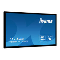 Iiyama ProLite T4361MSC Gebruikershandleiding