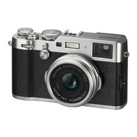 FujiFilm X100F Gebruiksaanwijzing