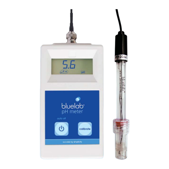 bluelab pH meter Gebruikershandleiding