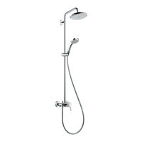 Hansgrohe Showerpipe Croma 220 27222000 Gebruiksaanwijzing